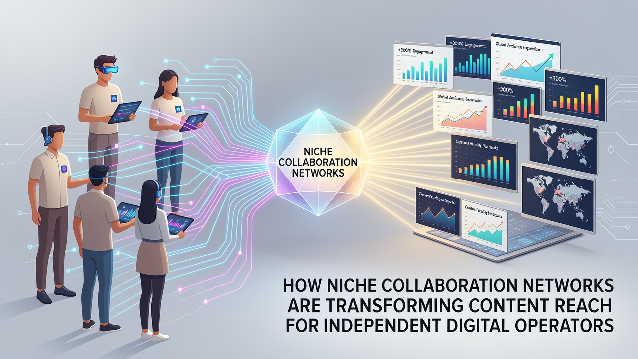 How Niche Collaboration Networks Are Transforming Content Reach for Independent Digital Operators